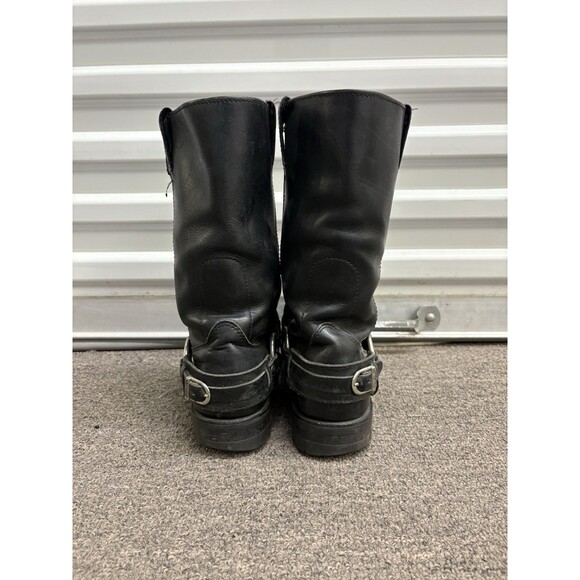 Harley Davidson Boots Mens 9 Black Motorcycle Boot - Picture 4 of 6